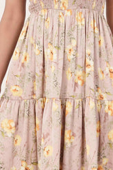 Women's Dress (Flower Printed)